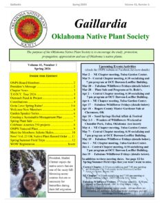 Cover of Gaillardia, Spring 2026