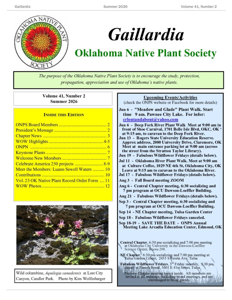 Cover of Gaillardia, Summer 2026