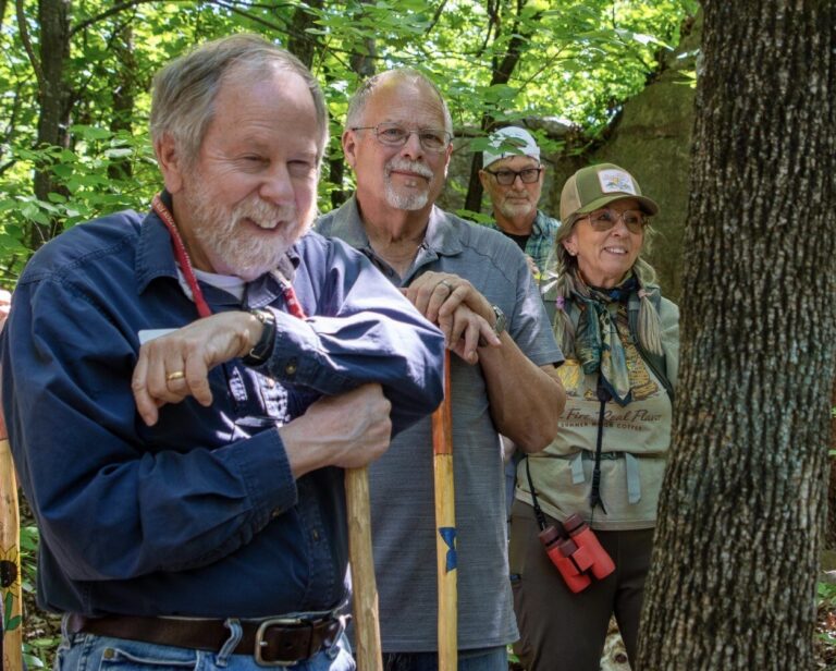 Members on a Wonders of Wildflowers walk